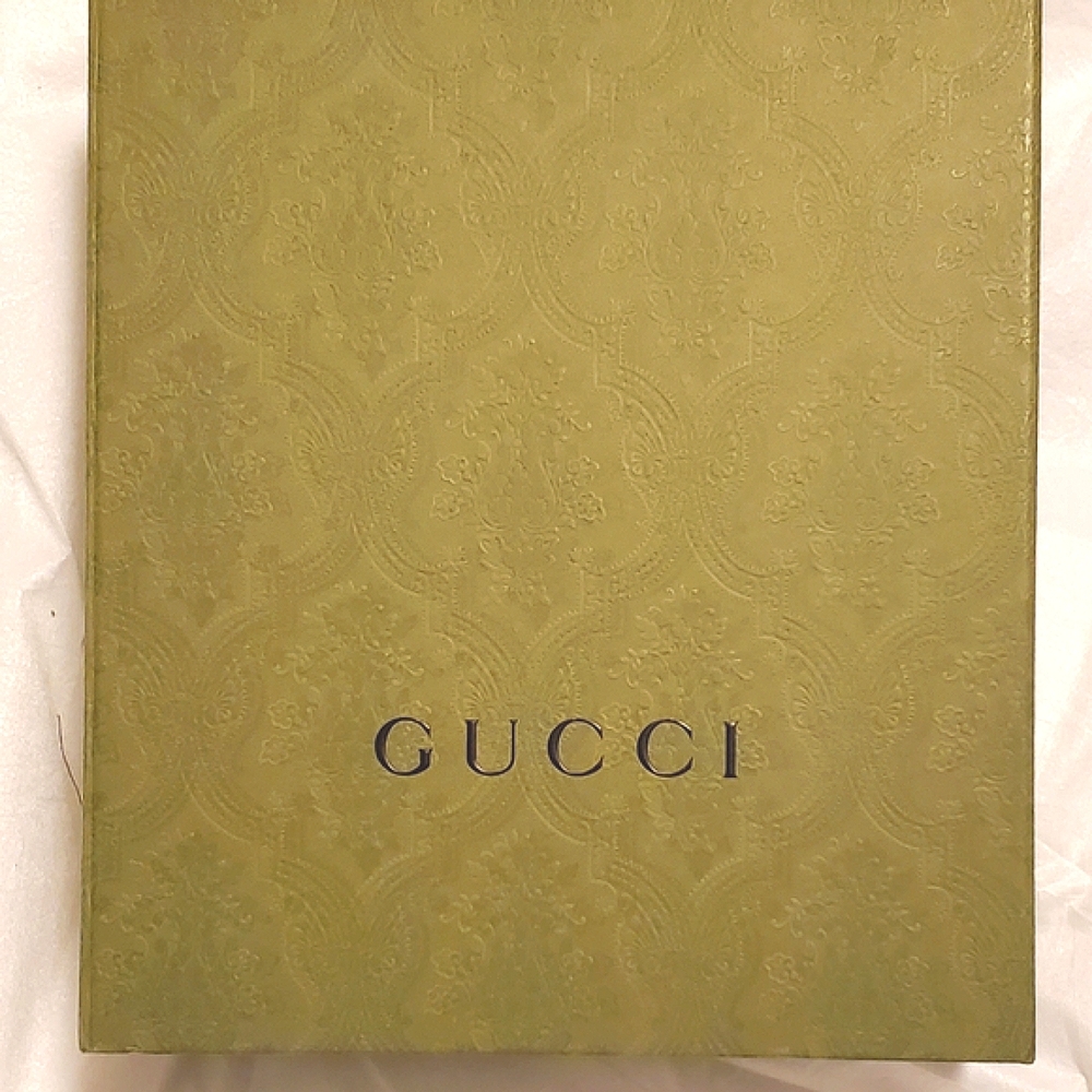GUCCI Box 10.5x9x4.5 Embossed Box